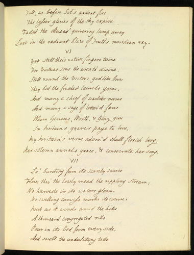 Carmen seculare for the year 1800 Carmen seculare for the year 1800