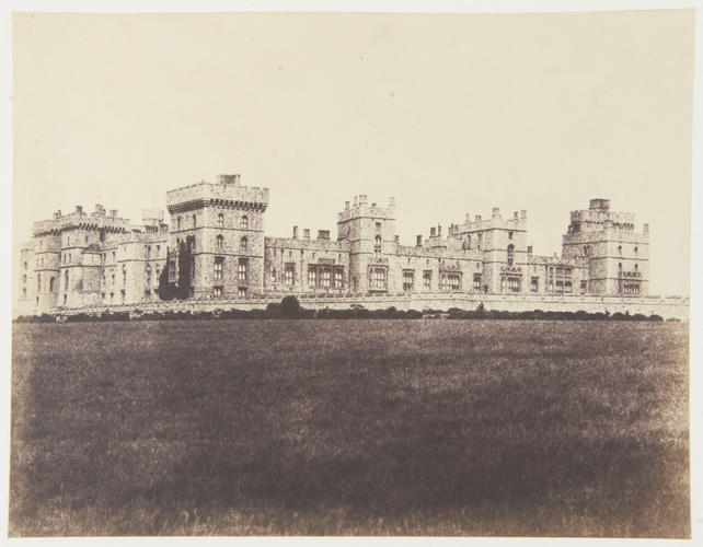 View of the East Front and South Front of Windsor Castle