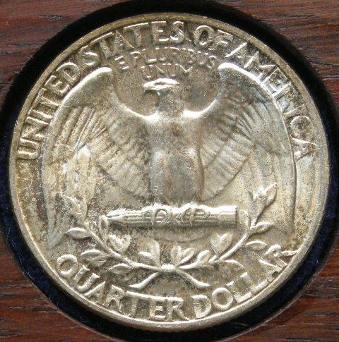 U. S. A. Quarter dollar, 1964