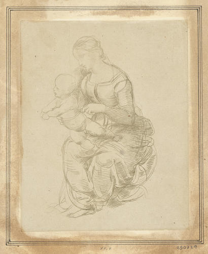 A study for a Virgin and Child