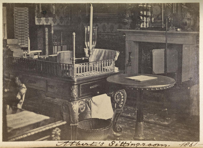 'Albert's Sitting room'; Prince Albert's (1819-61) Sitting room