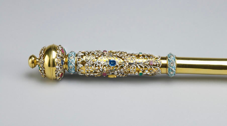 The Sovereign's Sceptre with Cross