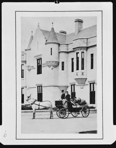 Queen Victoria, Princess Louise, and Princess Beatrice, Balmoral 1866 [in Portraits of Royal Children Vol. 10 1866-67]