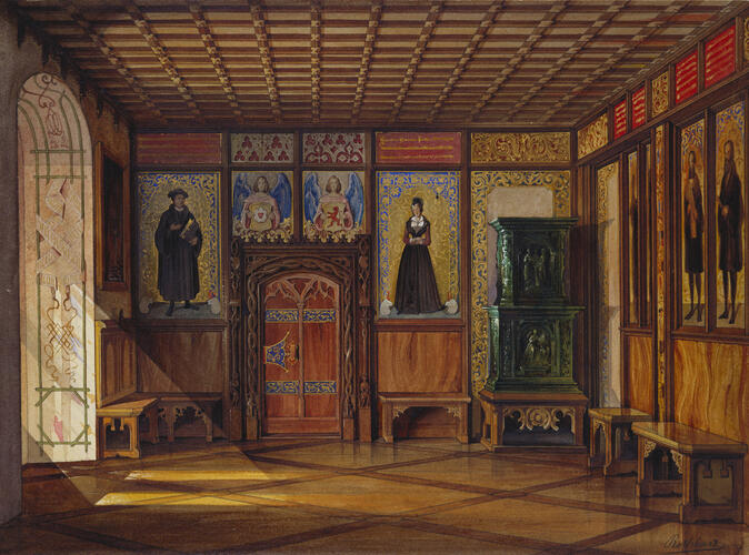 The Veste Coburg: the sitting-room of Martin Luther