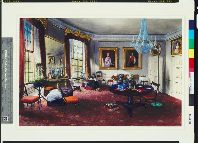 Frogmore House: The Duchess of Kent's Sitting Room Frogmore House: The Duchess of Kent's Sitting Room