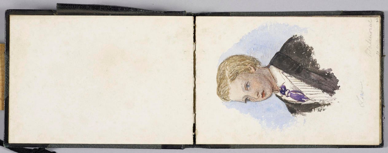 Master: Sketch book of HRH Princess Louise 1865
Item: Leo