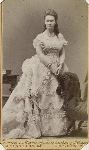 Grand Duchess Maria of Mecklenburg Schwerin (1854-1920) Grand Duchess Maria of Mecklenburg Schwerin (1854-1920)