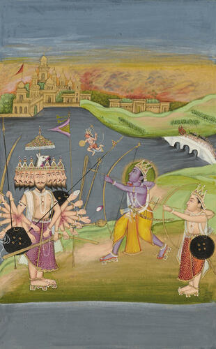 Master: Dasavatara दशावतार (The ten Incarnations of Vishnu)
Item: राम अवतार Rama Avatar Master: Dasavatara दशावतार (The ten Incarnations of Vishnu)
Item: राम अवतार Rama Avatar