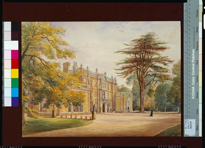 Camden Place, Chislehurst from the front drive