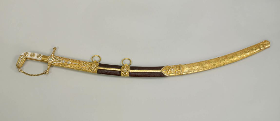 Sabre and scabbard