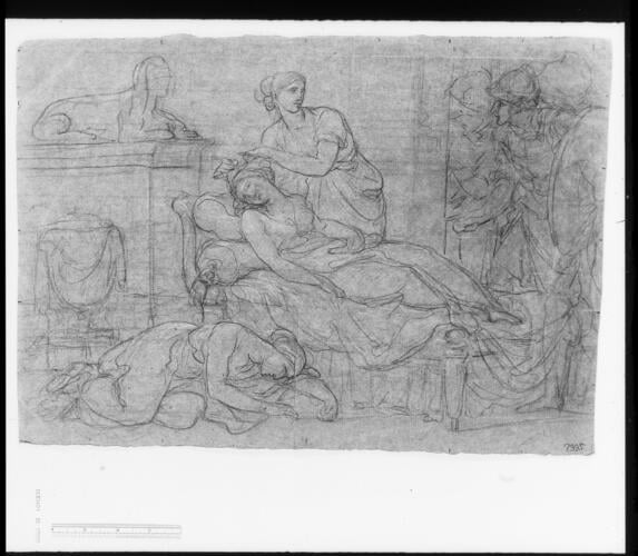 The death of Cleopatra