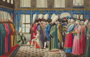 The audience with the Grand Vizier