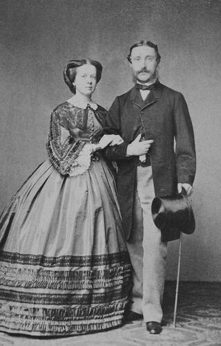 Prince and Princess Hermann of Hohenlohe-Langenburg