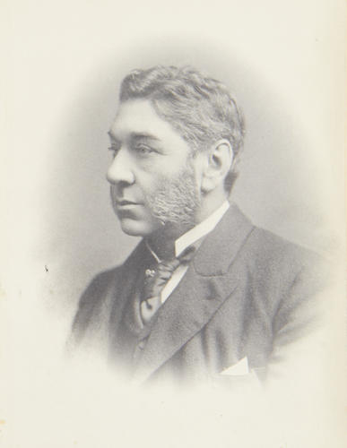 Capitaine Felix Auguste Le Clerc, died in London, February 12th 1896. [Album: Photographic Portraits, vol. 7/65 1892-1898]
