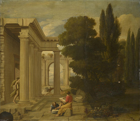 Classical Ruins in a Landscape