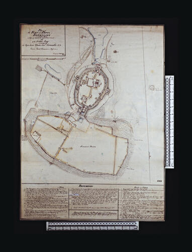 Map of the siege of Bangalore, 1791 (Bengalore, Karnātaka, India) 12°58'19