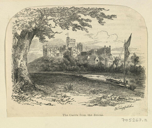 Master: Views of Windsor
Item: The Castle from the Brocas