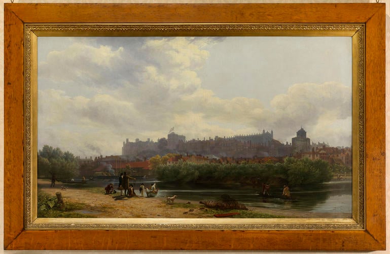 Frame for RCIN 404838, Samuel, A View of Windsor Castle