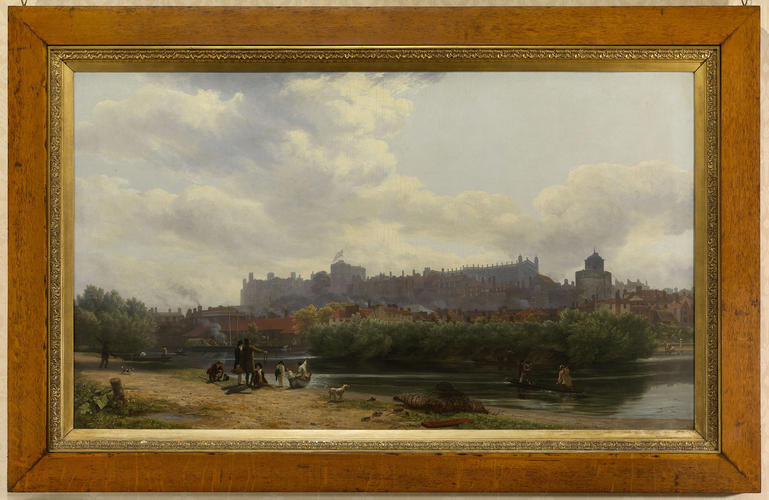 Frame for RCIN 404838, Samuel, A View of Windsor Castle Frame for RCIN 404838, Samuel, A View of Windsor Castle