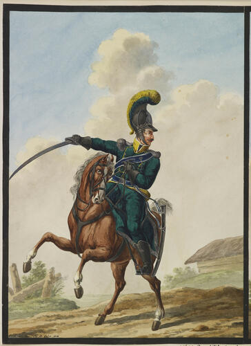 Württemberg Army. Officer, Horse Jägers