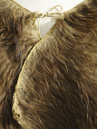 Kiwi feather cape (kahu kiwi)
