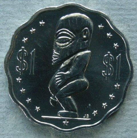 Cook Islands. Specimen one dollar