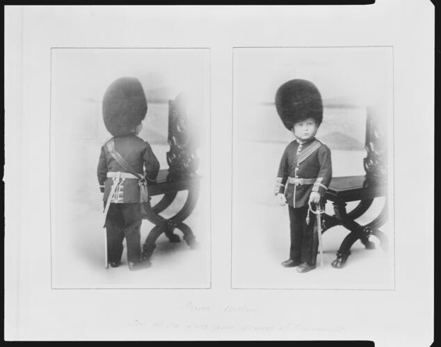 Prince Arthur of Connaught, 1885 [in Portraits of Royal Children Vol. 34 1885-1886]