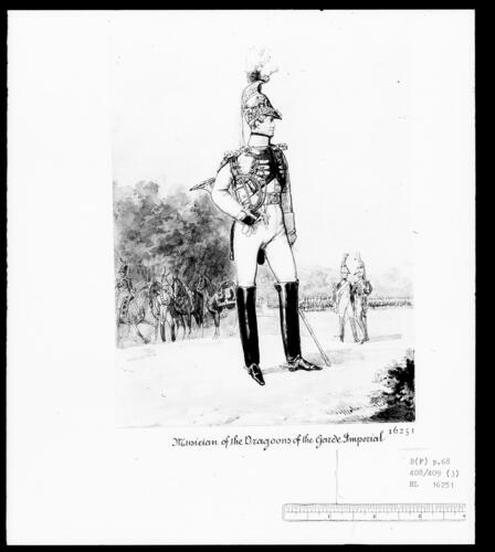 French Army. Musician, Dragoons, Imperial Guard