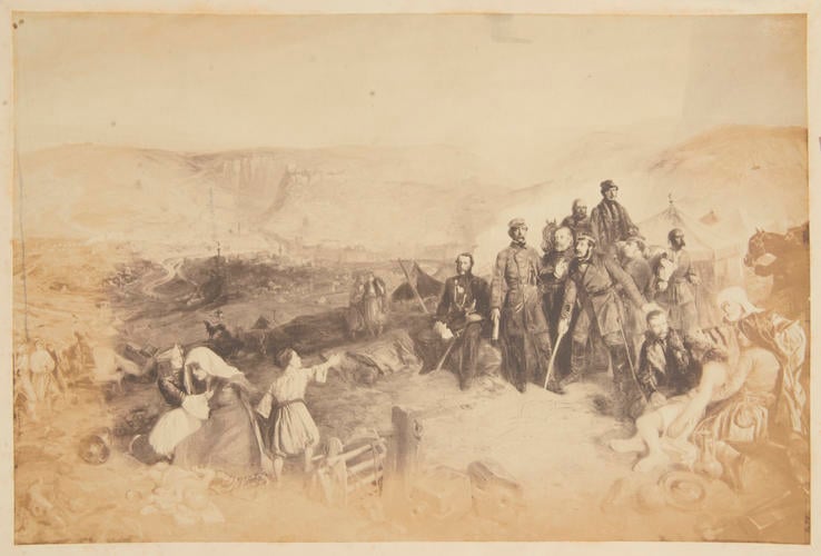 General Williams and staff at the siege of Kars