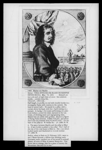 Blasius Von Manfre, Water-Spouter Blasius Von Manfre, Water-Spouter