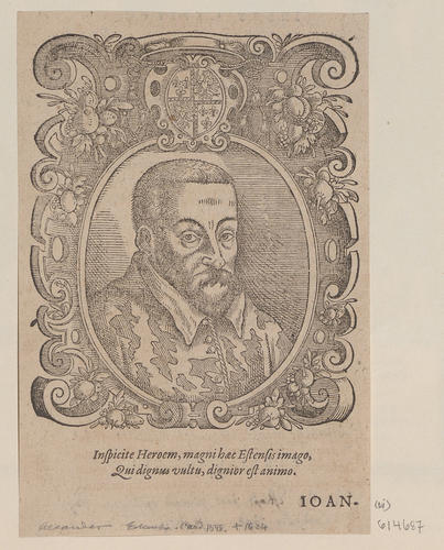 Cardinal Alexander Este, Grandson of Alfonso I, Duke of Ferrara Cardinal Alexander Este, Grandson of Alfonso I, Duke of Ferrara