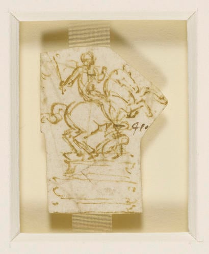Sketches for the Trivulzio monument, and other studies Sketches for the Trivulzio monument, and other studies
