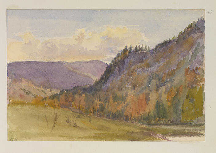 Master: SKETCHES BY QUEEN VICTORIA II
Item: A Highland landscape