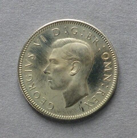 George VI Proof shilling (English type) George VI Proof shilling (English type)