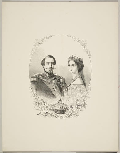 State visit of Emperor Louis Napoleon. 	April 1855