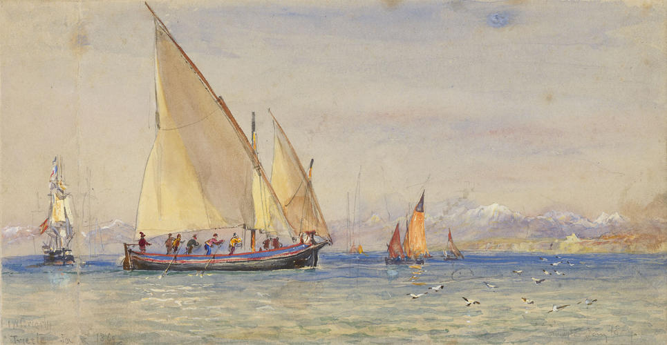 Fishing boats at Trieste