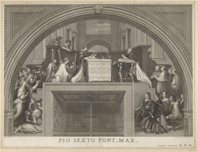 Master: The Mass at Bolsena, with text in Latin
Item: The Mass at Bolsena