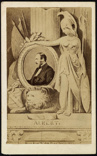 Carte de Visite featuring Albert, Prince Consort (1819-61)