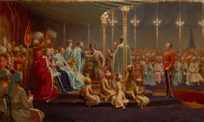 Investiture of the Star of India, Delhi, 14 December 1911 Investiture of the Star of India, Delhi, 14 December 1911