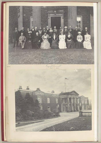A House Party photograph at Mountstewart