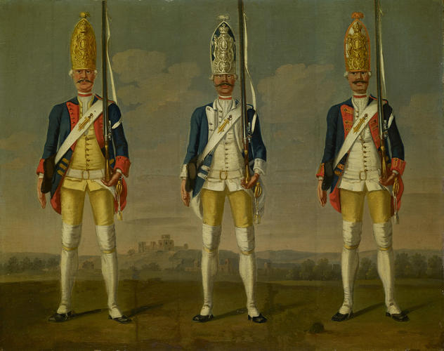 Grenadiers, Infantry Regiments 'Weyhe', 'Imhoff' and 'Kniestadt'