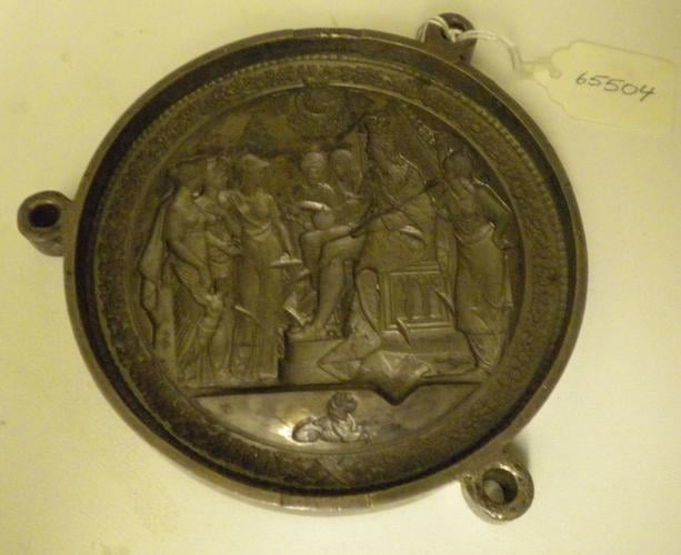 Seal matrix of the Great Seal of George IV
