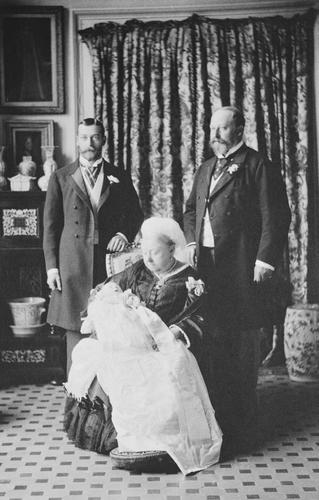 The christening of Prince Edward of York, White Lodge, Richmond Park, 1894