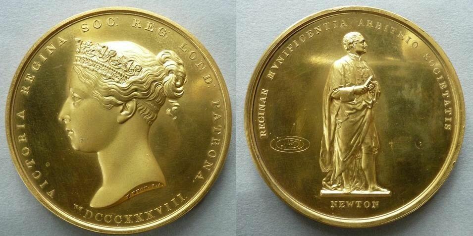 Specimen Royal Society Prize Medal