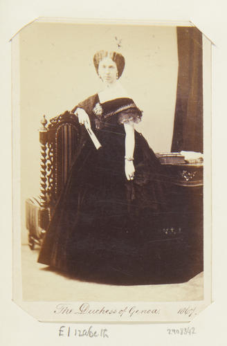 The Duchess of Genoa (1830-1912) The Duchess of Genoa (1830-1912)