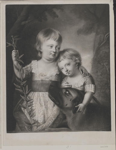 [George IV and Frederick, Duke of York as Princes]