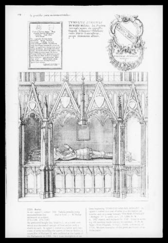 Tomb of Burley at St Paul's Cathedral Tomb of Burley at St Paul's Cathedral