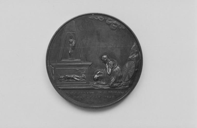 Medal commemorating the Death of King George III, 1820