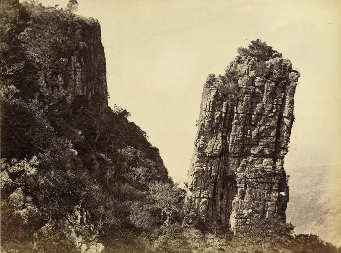 Jeppe's Tower, a stack in the eastern part of the Transvaal Colony