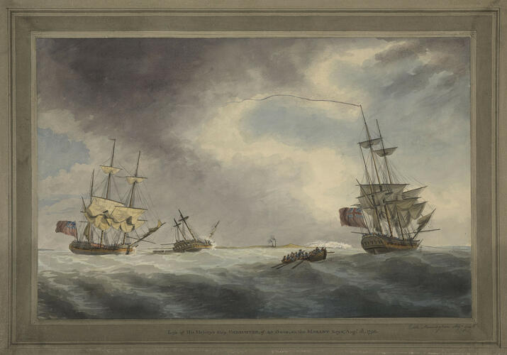 The Loss of HMS Undaunted on the Morant Keys, August 31st, 1796